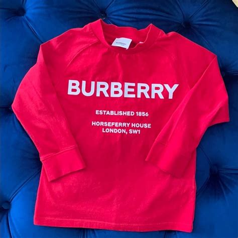 authentic boys Burberry shirt